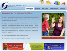 Tablet Screenshot of charlesebaldwinmd.com